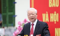 Tổng Bí thư Nguyễn Phú Trọng: Cuộc bầu cử có quy mô lớn nhất từ trước đến nay