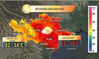 Dự báo thời tiết và nhiệt độ ở nhiều địa phương khu vực phía Bắc đạt đỉnh trong suốt tuần qua