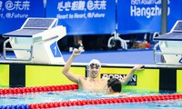 Nguyễn Huy Hoàng đoạt HCĐ nội dung 800m tự do Asiad 19 (ảnh Bùi Lượng)