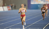 Nguyễn Thị Oanh hướng tới bảo vệ ngôi vô địch giải bán Marathon quốc tế 2024. 