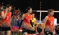 Cú ngã đau của bóng chuyền Việt Nam trước Indonesia tại SEA Games 29. Ai phải chịu trách nhiệm? Ảnh: Vnexpress
