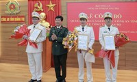 Điều động, bổ nhiệm cán bộ chủ chốt công an 4 tỉnh