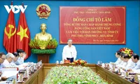 Tổng Bí thư Tô Lâm làm việc với Ban Thường vụ Tỉnh ủy Phú Thọ, Vĩnh Phúc, Hòa Bình