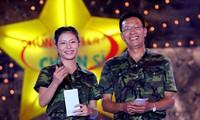 Hình ảnh MC Lại Văn Sâm và Hoàng Linh ở ‘Chúng tôi là chiến sĩ’ 13 năm trước