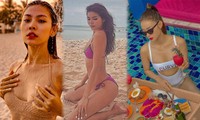Loạt mỹ nhân Việt tung ảnh bikini ‘bỏng mắt’ sau Tết