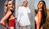 Soi nhan sắc dàn WAGs của tuyển Đan Mạch và xứ Wales