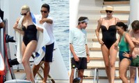‘Nữ thần Nam Phi’ Charlize Theron diện áo tắm xẻ sâu, đôi chân dài thẳng tắp hút mắt