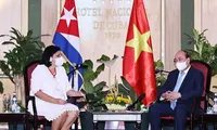 Chủ tịch nước tiếp lãnh đạo các tổ chức hữu nghị Cuba-Việt Nam