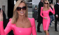 Diện váy bó sát không nội y, Amanda Holden bị &apos;ném đá&apos;