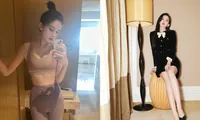 Đăng ảnh mặc đồ tập khoe body nóng bỏng, Cổ Lực Na Trát bất ngờ bị ‘ném đá’