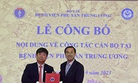 Bệnh viện Phụ sản Trung ương có lãnh đạo mới