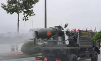 Hơn 300 người cùng phương tiện hiện đại xuất quân phục vụ Đại hội Đảng