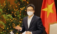 Phó Thủ tướng Vũ Đức Đam chủ trì cuộc họp phòng chống dịch COVID-19, chiều 13/2