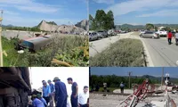Cận cảnh hiện trường vụ tai nạn tàu hỏa nghiêm trọng tại Thanh Hóa