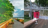 Chưa kịp đẹp bền lâu, cầu đi bộ lát gỗ lim đình đám ở Huế đã trở nên &quot;xấu xí&quot;