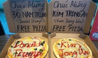 Nhiều quán ăn ở Hà Nội đã tung thực đơn và trang hoàng theo Hội nghị Thượng đỉnh Mỹ - Triều