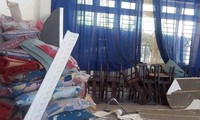 TP.HCM: Sập trần hội trường nơi ngủ trưa của học sinh