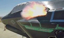 Xem pháo GAU-22 Gatling của tiêm kích F-35 bắn 55 viên đạn mỗi giây