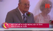 Mỹ: Cụ ông 95 tuổi trúng tiếng sét ái tình với cụ bà 81 tuổi
