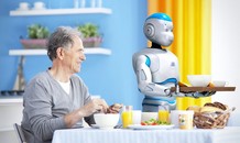 An hưởng tuổi già nhờ robot giải quyết nỗi cô đơn