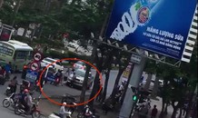 Tạm giữ tài xế xe bán tải đi ngược chiều tông chết người
