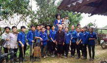 Gian nan phá đá, cào bùn để thông đường ở biên giới Nghệ An