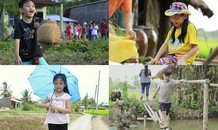 Video ngộ nghĩnh về bốn em bé “Bố ơi mình đi đâu thế” mùa 4