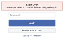 Người dùng Facebook sợ bị hack vì tài khoản bỗng nhiên đăng xuất