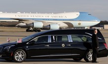 Cadillac XTS đưa linh cữu cố Tổng thống Bush 'cha' đến Điện Capitol