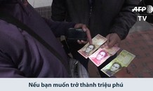 Nửa tháng lương không mua nổi hộp trứng ở Venezuela