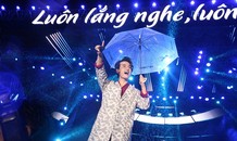Hà Anh Tuấn, Thu Minh... đội mưa hát cùng khán giả Đà thành