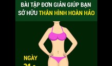 Bài tập đơn giản cho eo thon, dáng chuẩn tại nhà