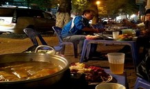 XEM nước rửa bát này ai còn dám ăn ở quán ăn đường phố?