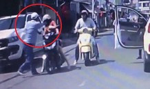 Va chạm giao thông, người lớn hành xử khiến cộng đồng mạng phẫn nộ