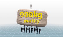 Ba giai đoạn của chuyên án gần 900 kg ma túy