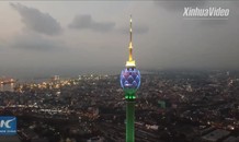 Tháp truyền hình cao nhất Nam Á sắp hoàn thành