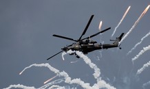 Siêu trực thăng Mil Mi-28NM Nga phóng tên lửa bí mật diệt mục tiêu