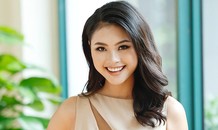 Bản sao Tăng Thanh Hà tự tin ở cuộc thi Hoa hậu Hoàn vũ