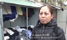 Tủ quần áo ấm miễn phí cho người nghèo ở Hà Nội