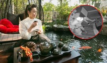 Camera ghi cảnh trộm đục 2 két sắt, trộm 5 tỷ nhà ca sĩ Nhật Kim Anh