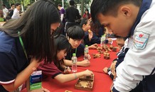 Học sinh biến ảo như 'phù thủy' trong Ngày hội Toán học mở rộng 2019