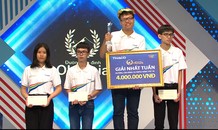 Đáp nhanh đối xoay, nam sinh Hải Phòng toàn thắng Đường lên đỉnh Olympia