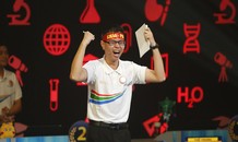 Trần Thế Trung khóc nghẹn trên đỉnh Olympia năm 2019