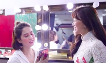 Ngọc Trinh gây 'bão' mạng với màn song ca ngẫu hứng cùng Hari Won