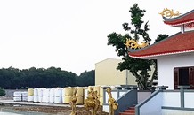 Vụ xây đền thờ trong khu công nghiệp: Từng bị lập biên bản, cấm thi công