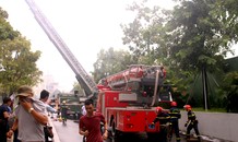 1000 người diễn tập chữa cháy tại Đà Nẵng