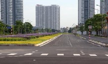 Mãn nhãn với tuyến đường 8 làn nối liền ba quận sắp được thông xe ở Hà Nội
