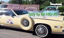 Dàn xe cổ 'khủng' quy tụ về Hội An - Mỹ Sơn