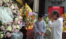 Da diết tiếng kèn saxophone bên linh cữu nghệ sỹ Xuân Hiếu