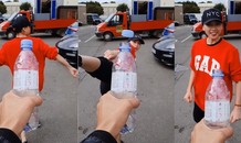 Clip Ngô Thanh Vân đá văng nắp chai trong ‘một nốt nhạc’